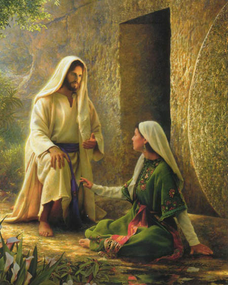 Jesus appears to Mary Magdalene--Olsen
