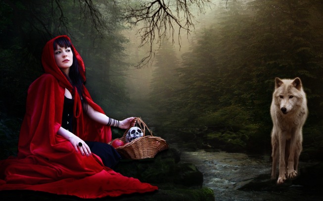 nature-little-red-riding-hood-and-the-wolf